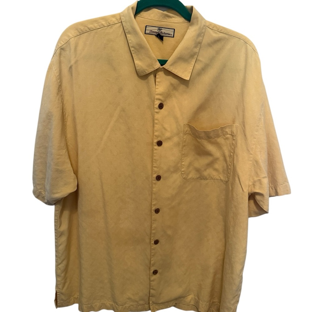 Tommy Bahama 100% silk shirt Mens XL